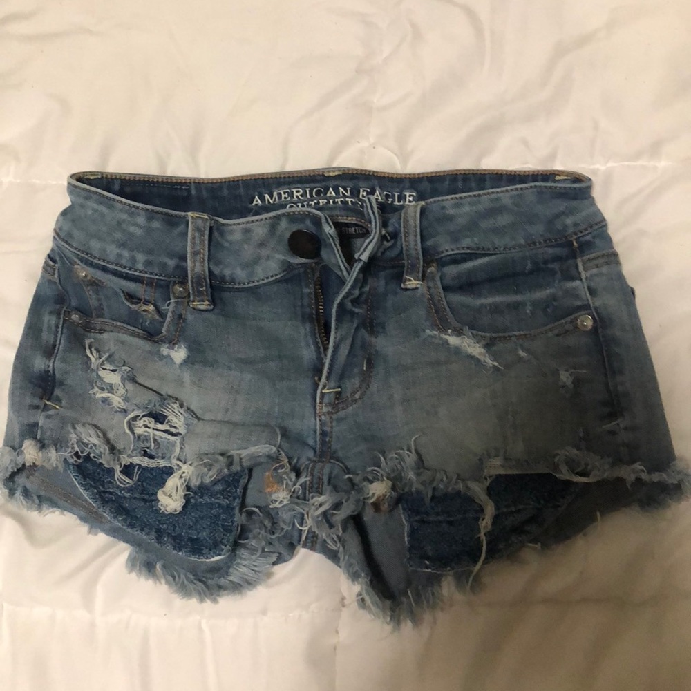 AE Cut Off shorts. Super stretch